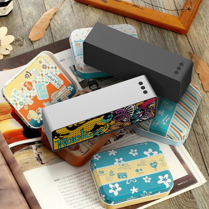 Hot Sale Printed Ibastek Graffiti Portable Bluetooth Speaker