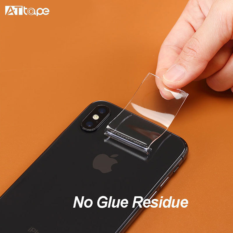 Nano tape Transparent clear gel glue tape reusable no residue