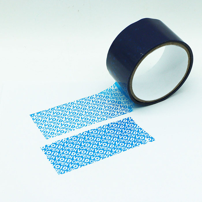 Adhesive bag sealing tamper proof security tape