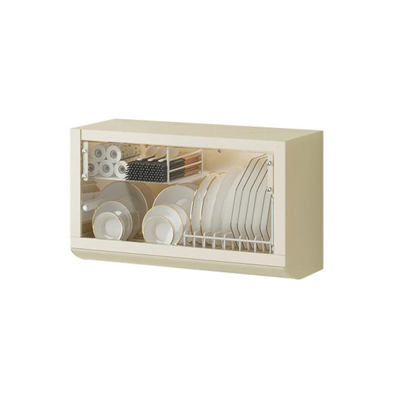 Modern Kitchen Organizers Bowls Chopsticks Dish Storage Layer Cabinet White Shelving Units Dining Room Storage Shelves