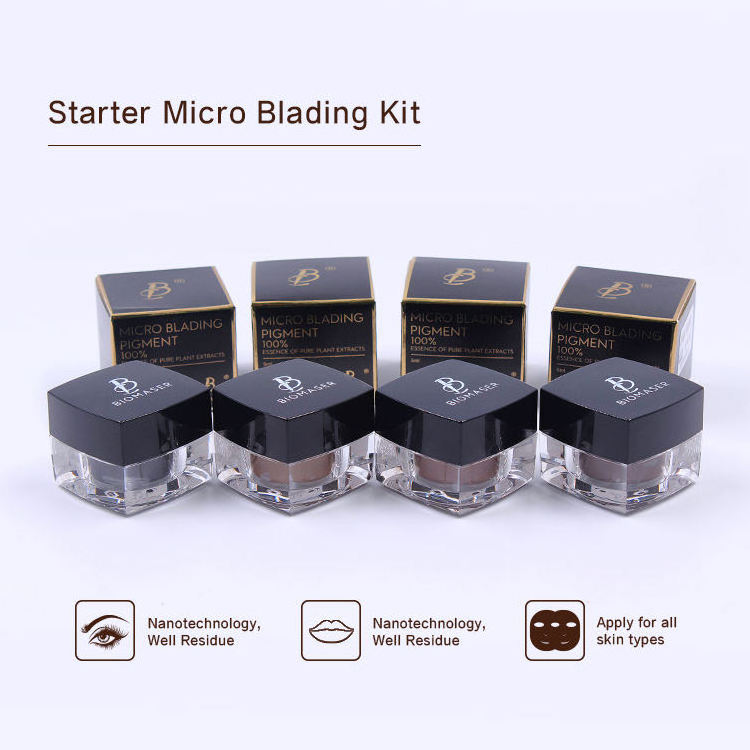 ATTO Hot Sale Biomaser Pigments for Microblading Eyebrow Paste Tattoo Ink for 3D Eyebrow Microblading Ink Pigment