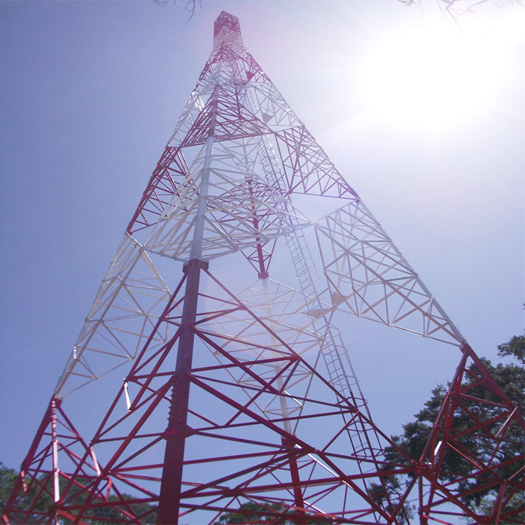 Hot new products Mobile Telescopic Mast Tower Angle Steel Telecommunication Antenna Tower Mast