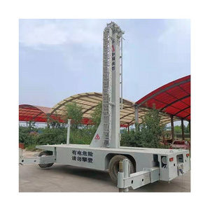 Wholesale Cheap Price Portable Ow Cell On Wheels Light Telescopic Mast Heavy Duty Trailer Communication Tower For Construction