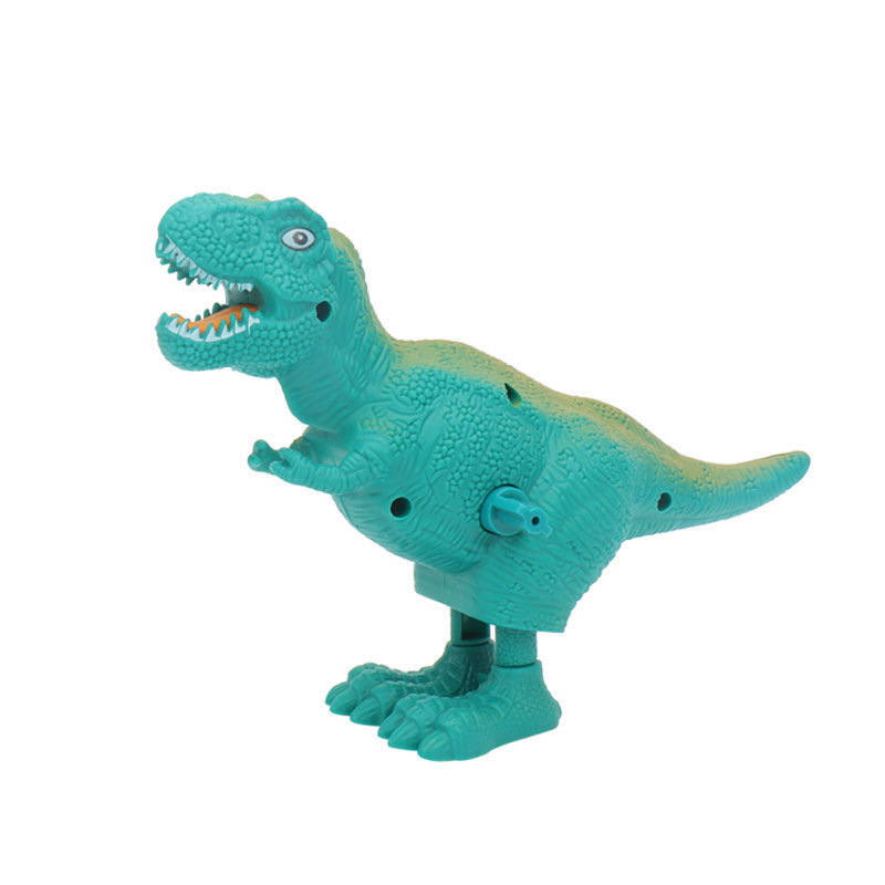 Cartoon Dinosaur Wind Up Toys Cheap Plastic Clockwork Wind Up Jumping Toy for Kids