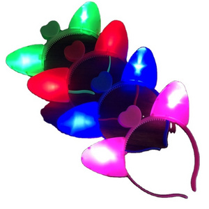 Directly Factory Headband Led Light Up Mouse Ear Led Party Headband