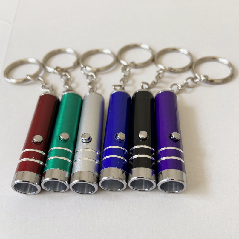 Infrared Light Money Detector Light Flashlight Cold White Light Multifunction LED Keychain Mini Flashlight