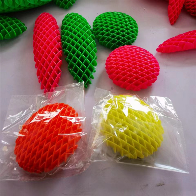 2024 Wholesale Squeeze Toys For Kids Worm Squish Fidget Toy Release Soft Rubber Novelty Toddler Toy