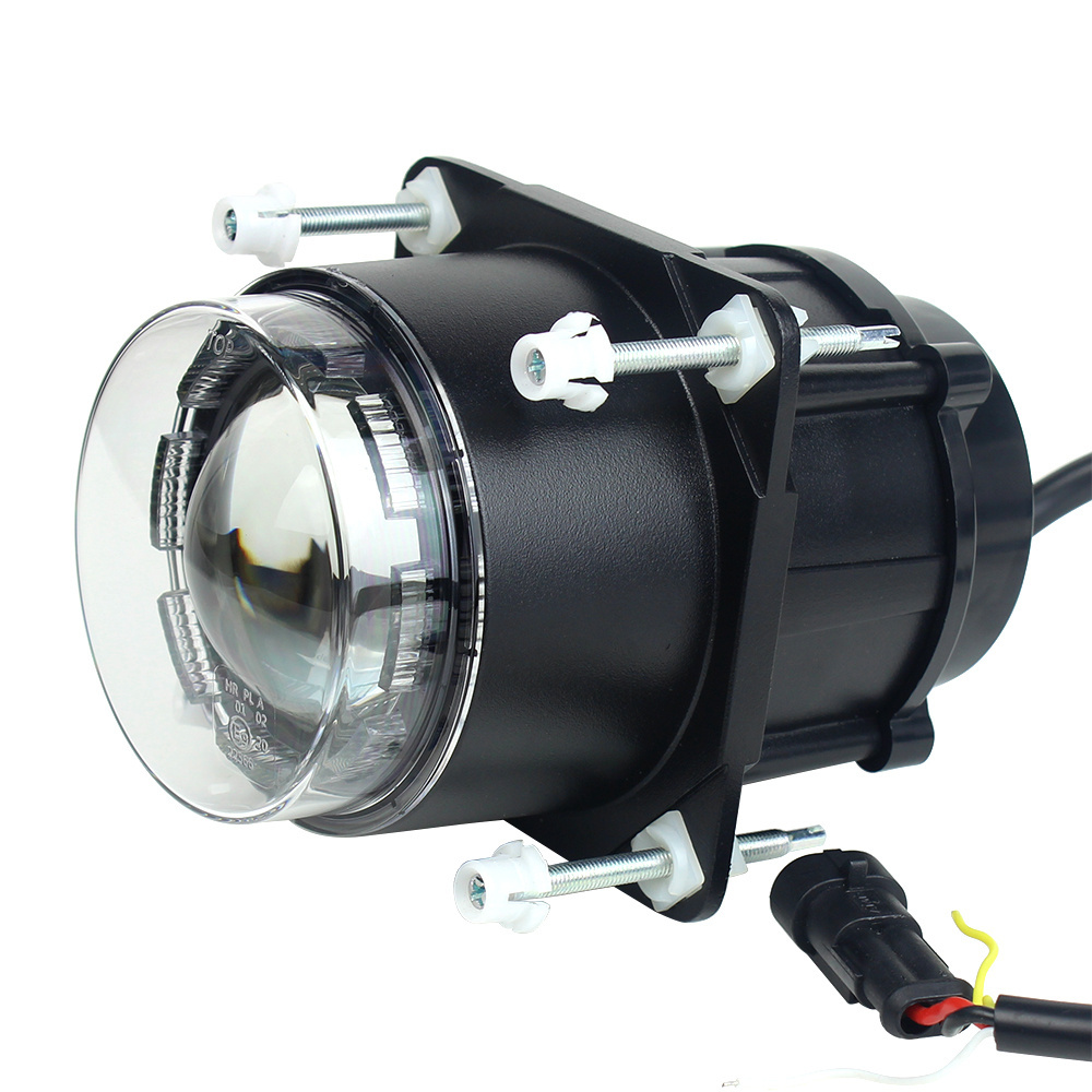 High Beam 4 inch 90mm LED Headlight with Position Light For Motorcycle Bus SUV Accessories