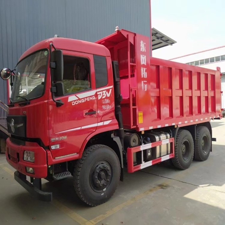 Dongfeng dump truck 40 ton 50 tons 60 ton design installed 260 HP Dongfeng E3 Euro 4 Euro 5 engine 8x4 type dump tipper truck