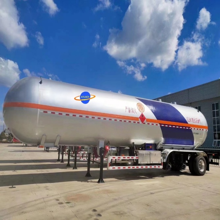 Brand new 25 tonne 30 ton lpg ground tanker Lpg gas storage tank semi trailer for sale in dubai