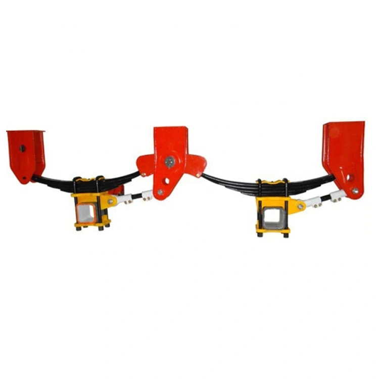 Trailer Accessories Suspens Kit Leaf Spring 2 3 Axles American Fuwa Suspension Tandem 2 Axle Trailer Suspension with Leaf Spring