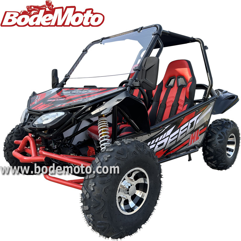 Bode New Arrivals 5000W Electric Go Karts Steel Go Karts 4 Stroke Disc Brake 4 Wheel Go Karts