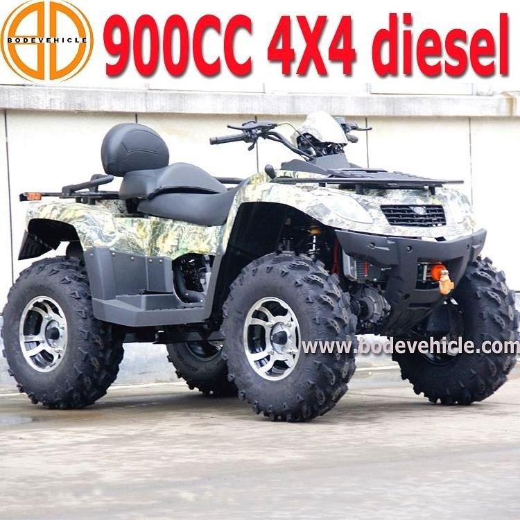 New V-Twin Cylinder 4x4 900cc Diesel Atv