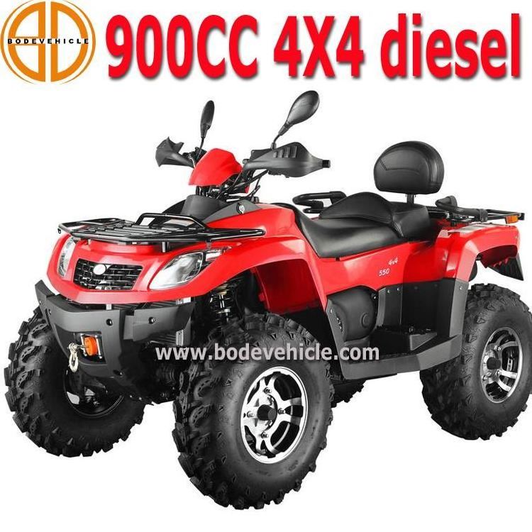 New V-Twin Cylinder 4x4 900cc Diesel Atv