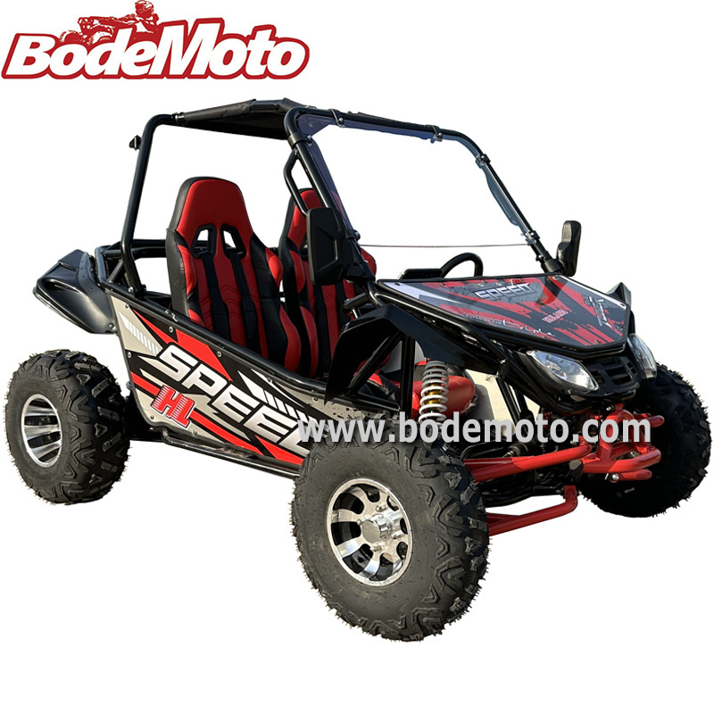 Bode New Arrivals 5000W Electric Go Karts Steel Go Karts 4 Stroke Disc Brake 4 Wheel Go Karts