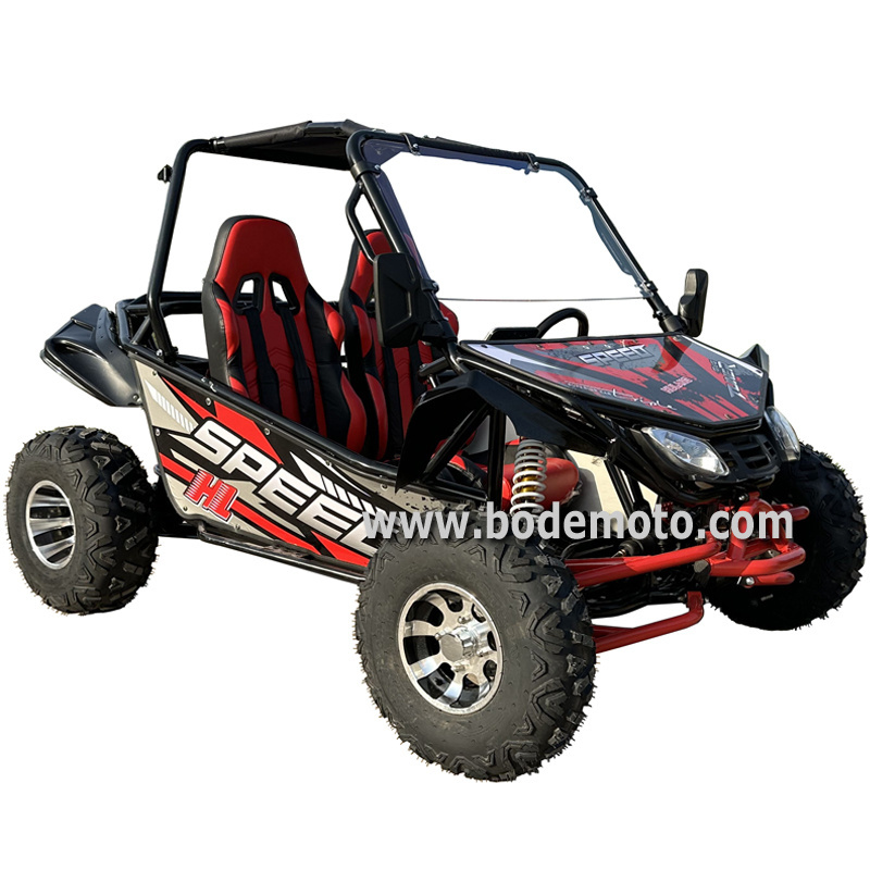 Bode New Arrivals 5000W Electric Go Karts Steel Go Karts 4 Stroke Disc Brake 4 Wheel Go Karts