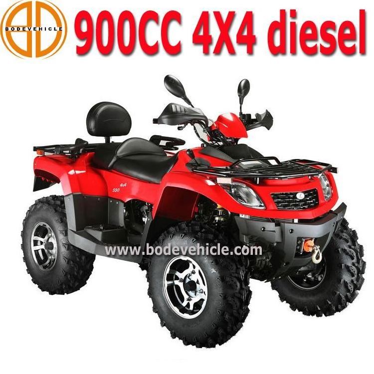 New V-Twin Cylinder 4x4 900cc Diesel Atv