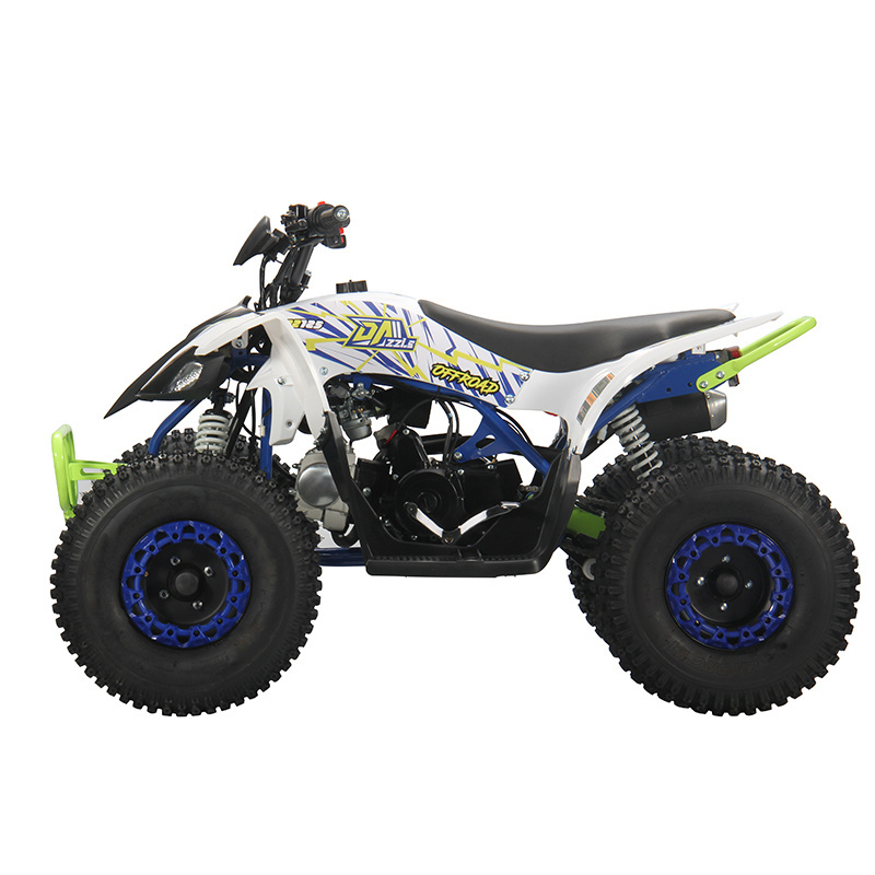 New high quality 110cc 125cc gas powered quad bike four wheeler 8 inch Tires Motorcycles ATV with CE(SL110S 8INCH )