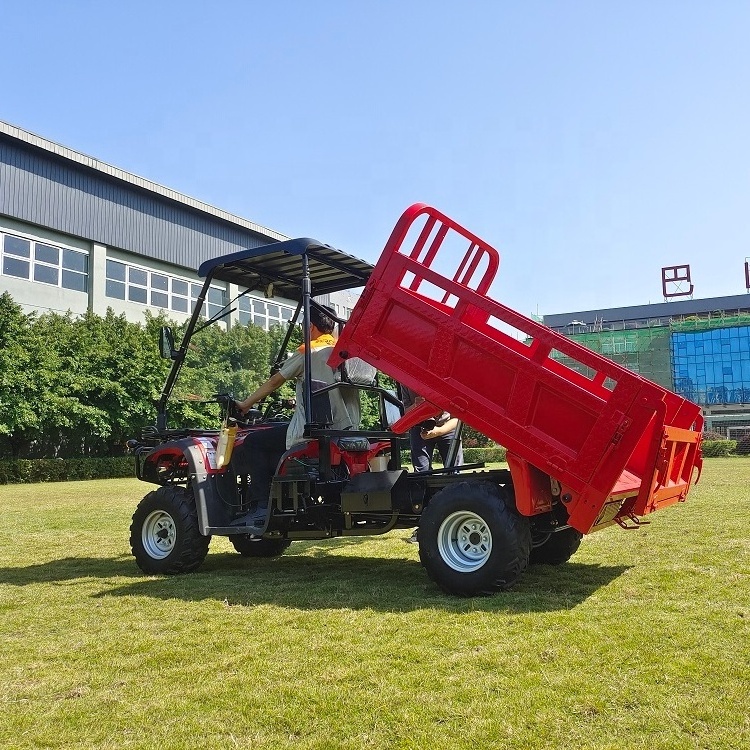 Agricultural UTV 1.5m carriage 300cc 2WD Off Road ATV with Winch Rope