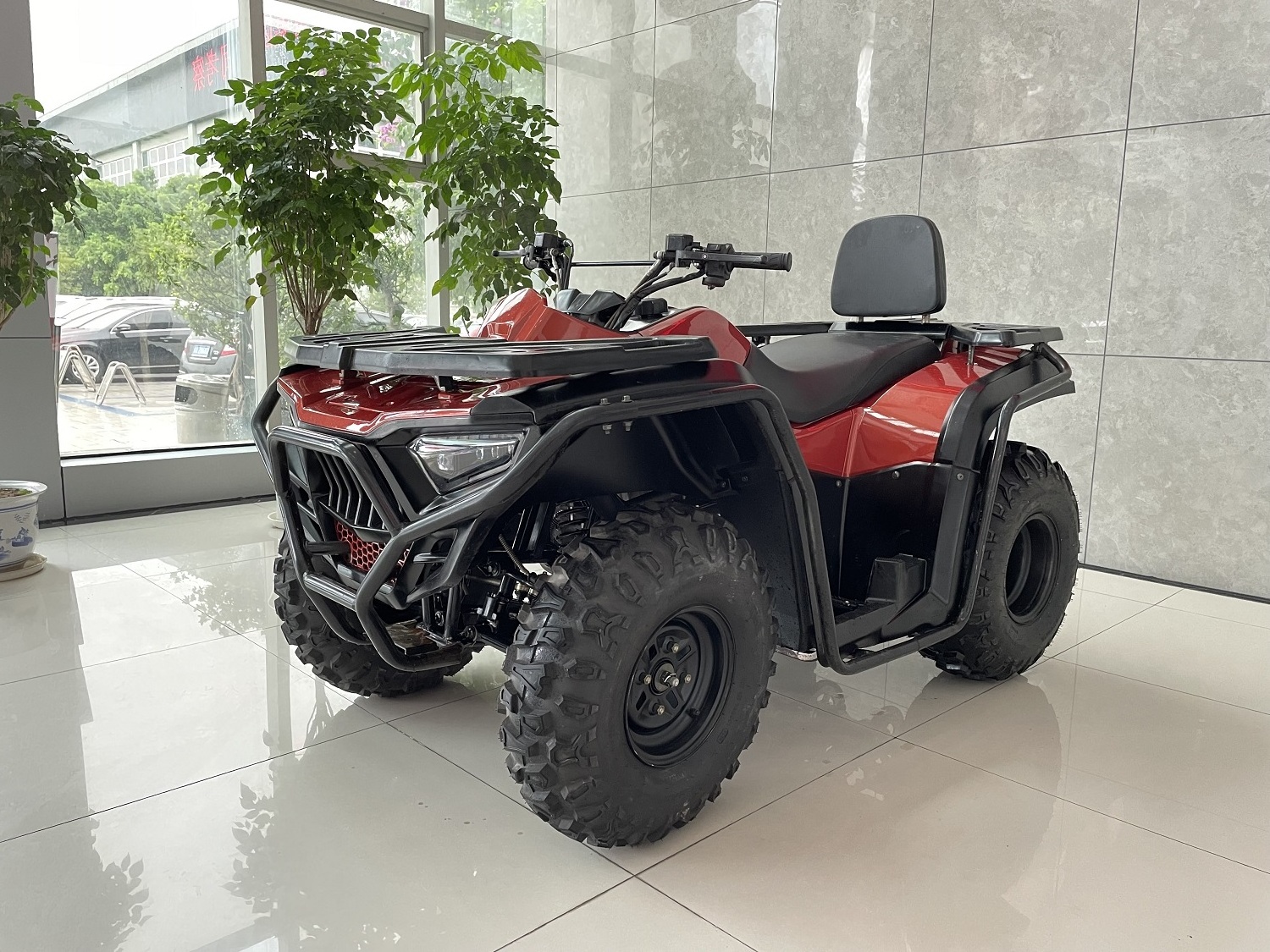 Factory Direct 300CC 4X4 Gasoline 4 Stroke 4 Wheeler Adult Off Road Quad Bike ATV