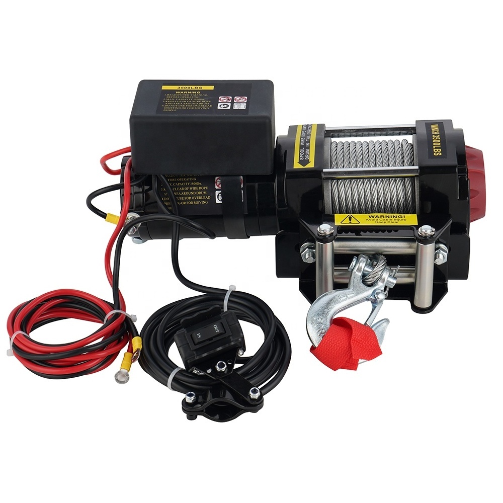 12V 3500LBS MINI  Electric Winch