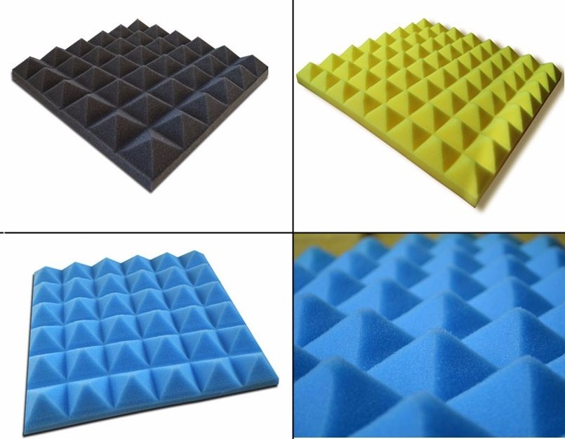 Wedge Shape Sound proofing foam Acoustic Insulation Foam for Studio