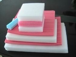 Recyclable EPE foam for packing foam packing sheet