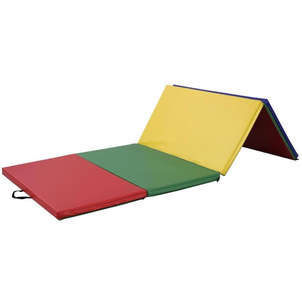 Colored Exercise Mats Cheap Gymnastic Mats Tumble Inflatable Air Track Pro Gymnastics Tumbling Equipment