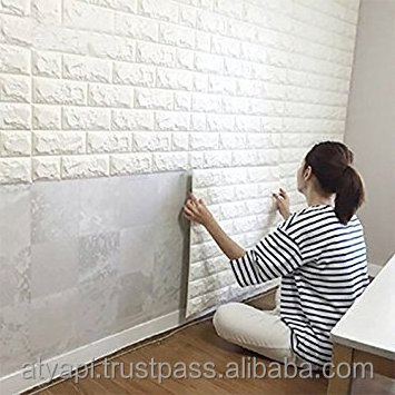 Peel and Stick 3D Wall Panels for Interior Wall Decor Foam Brick