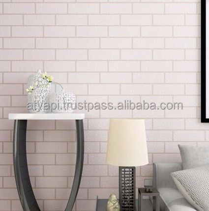 2017 New Style 3d Pe Foam Brick Wall Sticker/ Brick Wall Sticker Home Decor Design