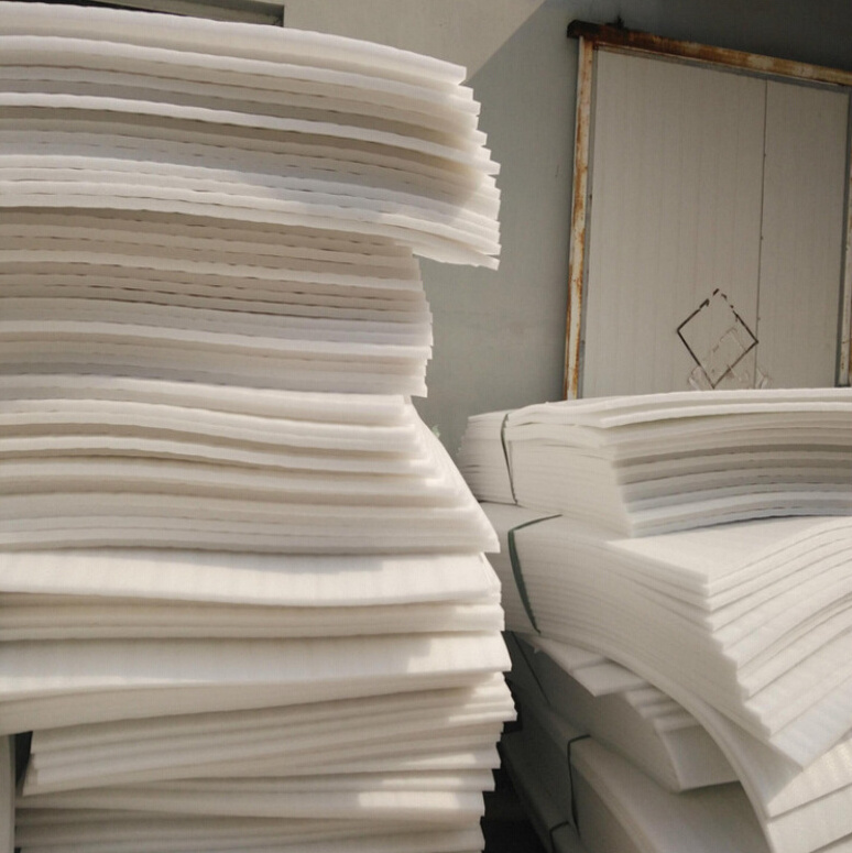 Turkey manufacturer custom white colour EPE foam cushion sheet