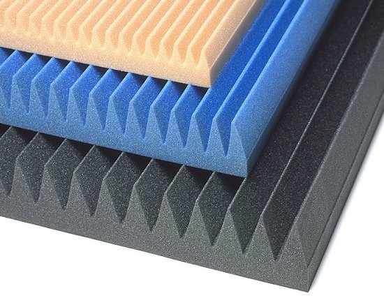 Wedge Shape Sound proofing foam Acoustic Insulation Foam for Studio