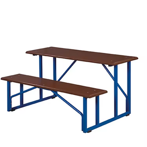 New Design Modern School Furniture / Double Seater School Bench & Desk