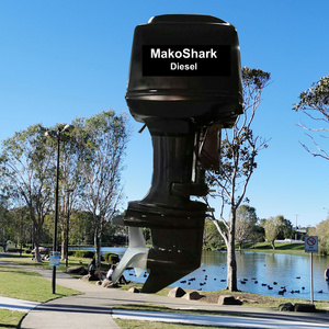 60hp MakoShark Diesel Outboard Motor with European  Engine