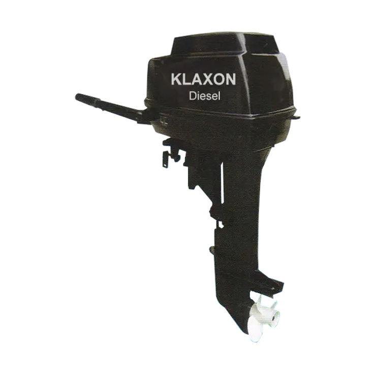 Hot Sale Low Fuel Consumption 6 HP 1 Cylinder KLAXON Diesel Outboard Motor Outbord Motor 4 Stroke Outboard