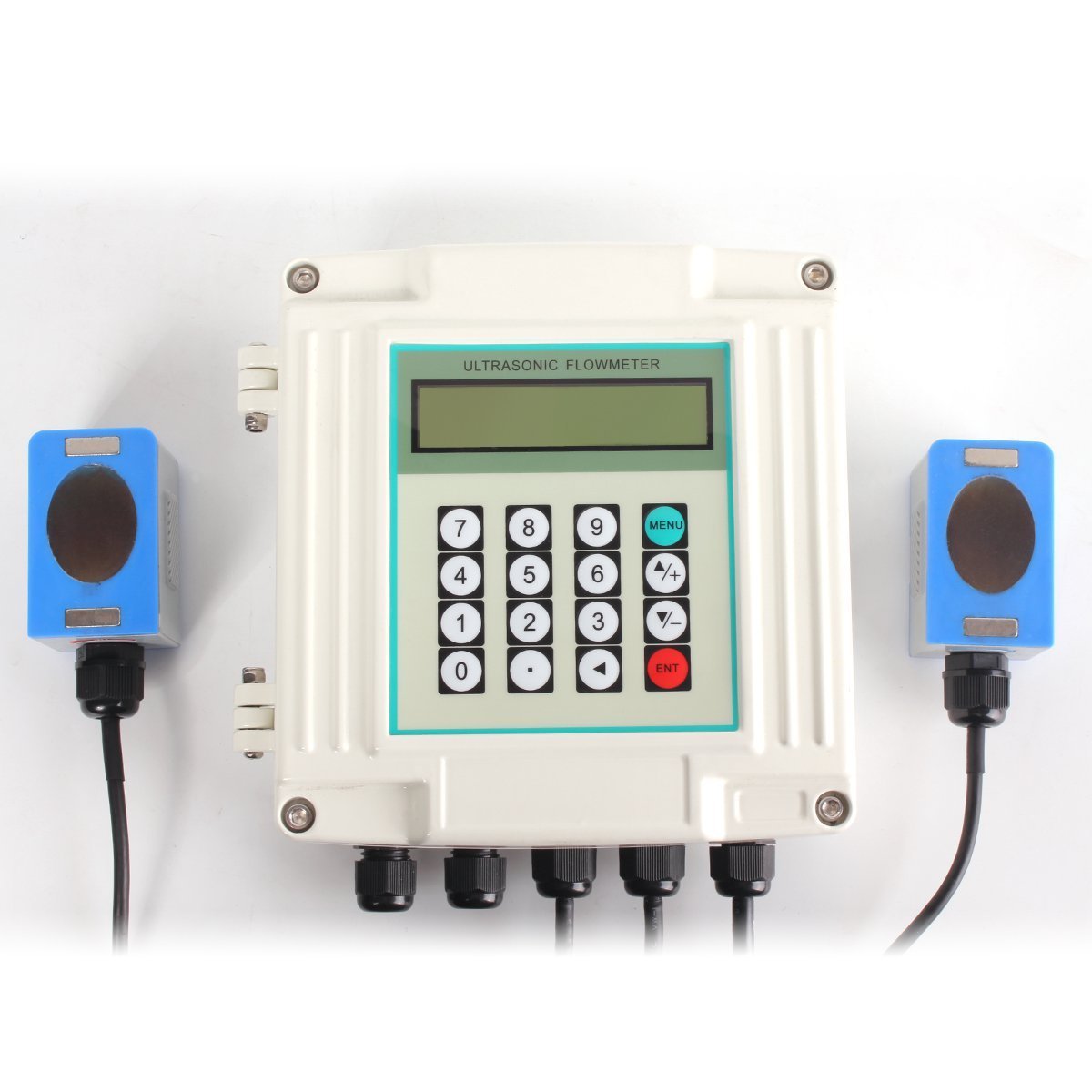 Digital Ultrasonic Flow Meter Rotameter Stainless Steel DN15 portable ultrasonic flow meter