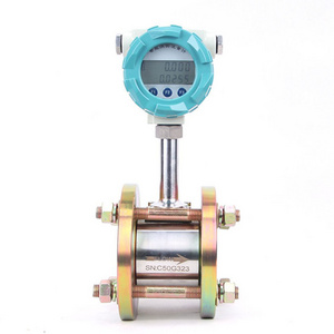 Digital water flowmeter electronic flow meter vortex-wafer DN200 400-4000m3/h wafer type vortex flow transmitter