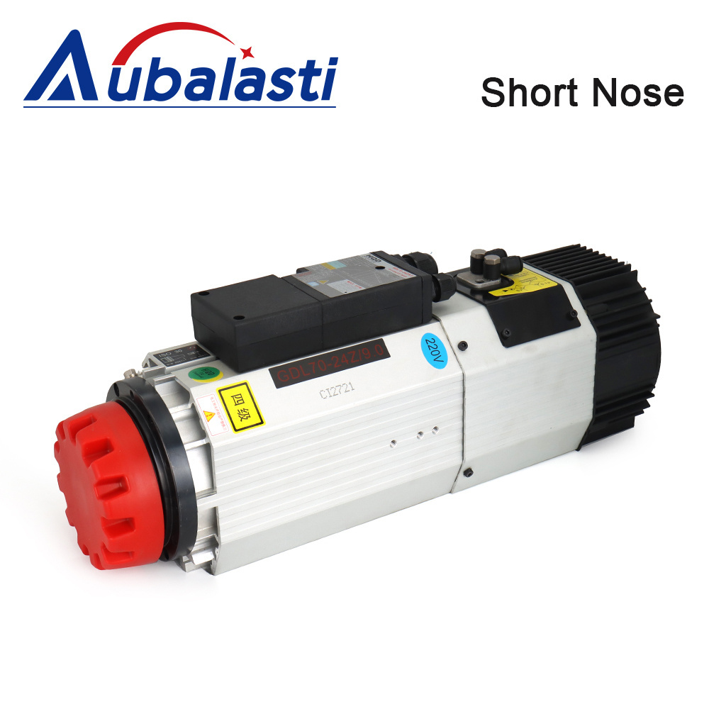 HQD 9kw Automatic Tool Change Spindle ISO30 Air Cooled ATC Spindle Motor 220v 380v 24000rpm Inverter for Wood Working CNC Router