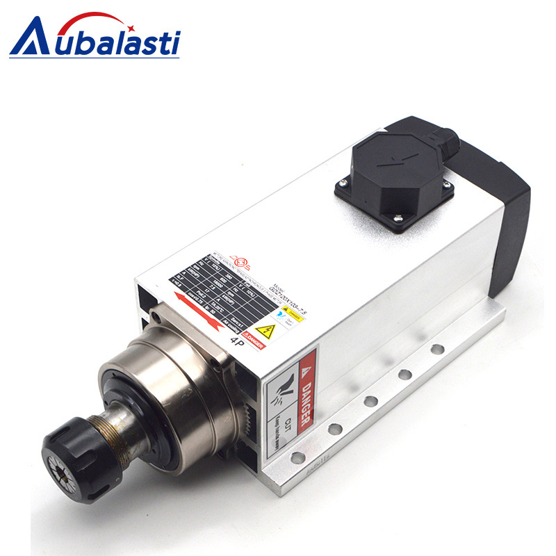 Spindle 3.5kw ER25 CNC Air Cooled Spindle Motor 220V 380V 4kw Inverter For CNC Milling Router lathe Machine Tools Spindle