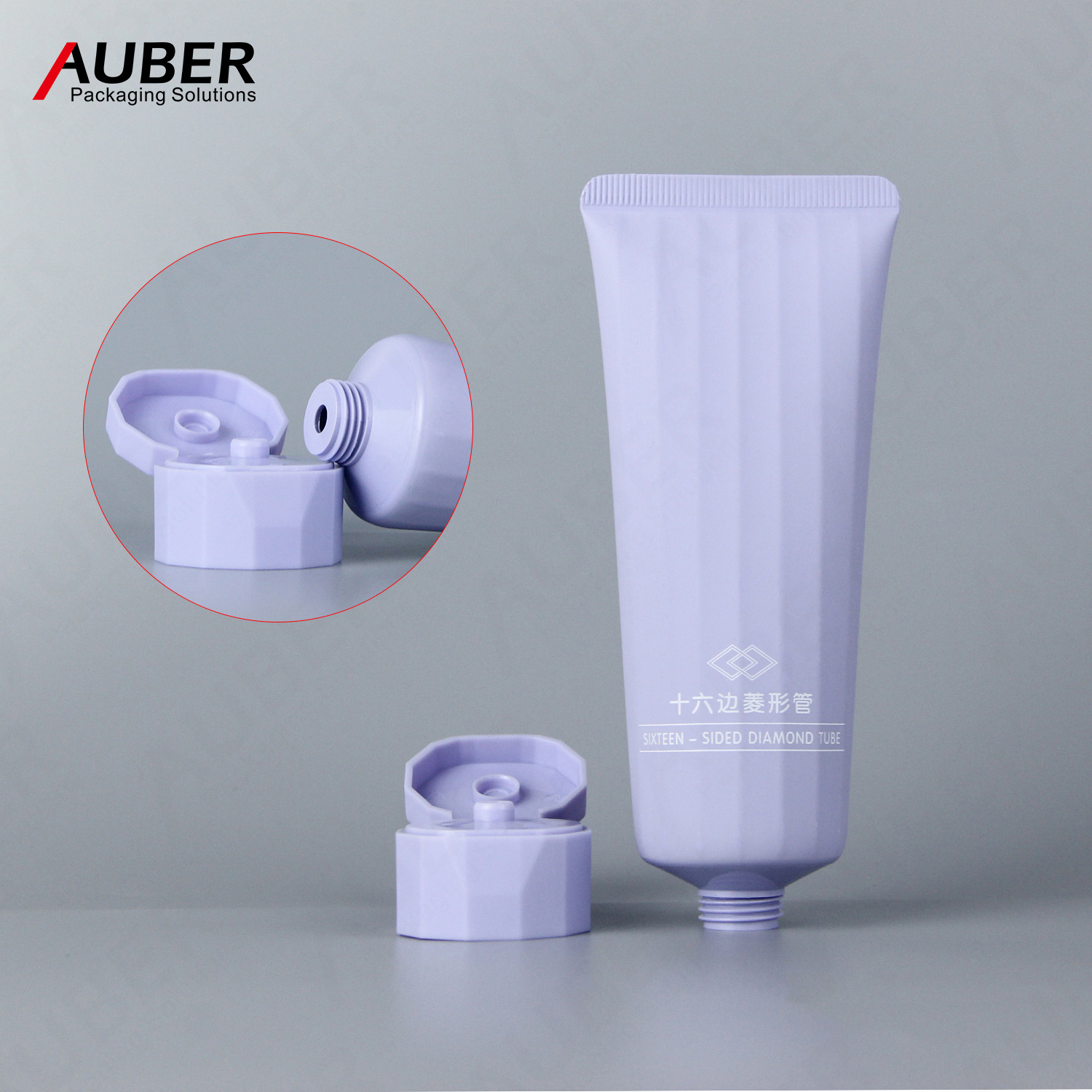 Customized 50/100ml Polygon Shape Soft Cosmetic Tubes Special Makeup Eye Cream Squeeze Plastic Tubes 5000-10000 Pcs