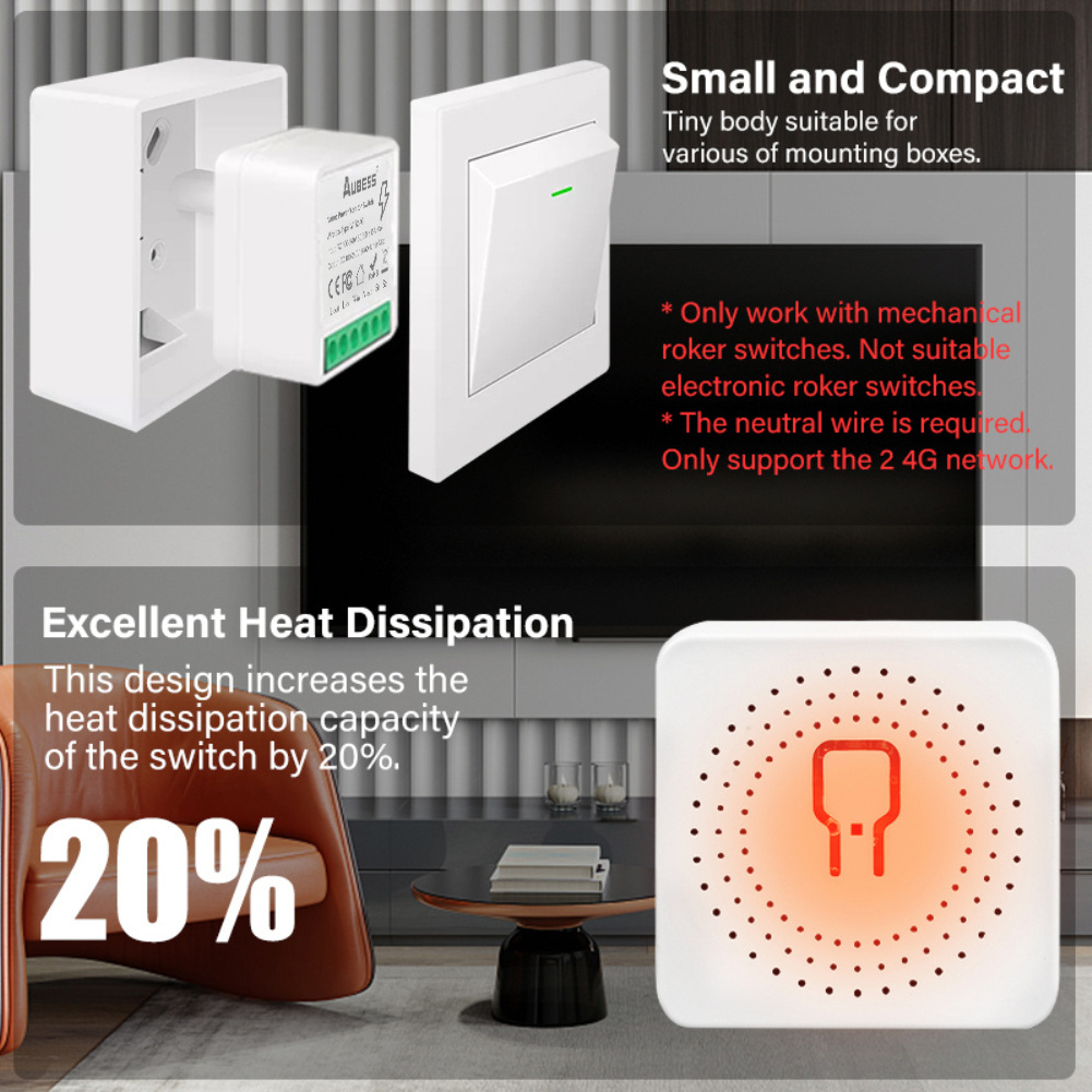 Factory Hot Sales Tuya Smart Wifi Relay Wall Yandex Alexa Google Home Switch With Best Quality