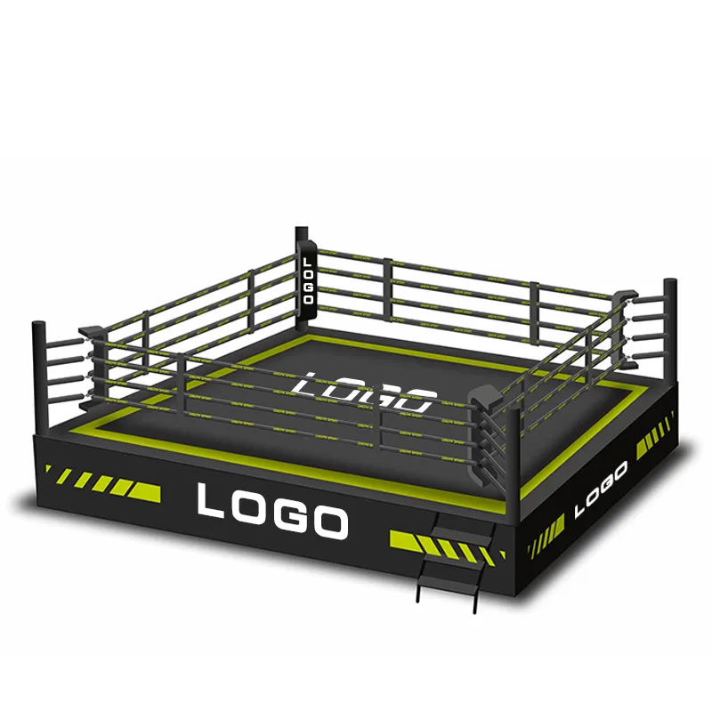 professional thai kick boxing inflatable boxing ring championship floor rings or wrestling fighting ring with platform