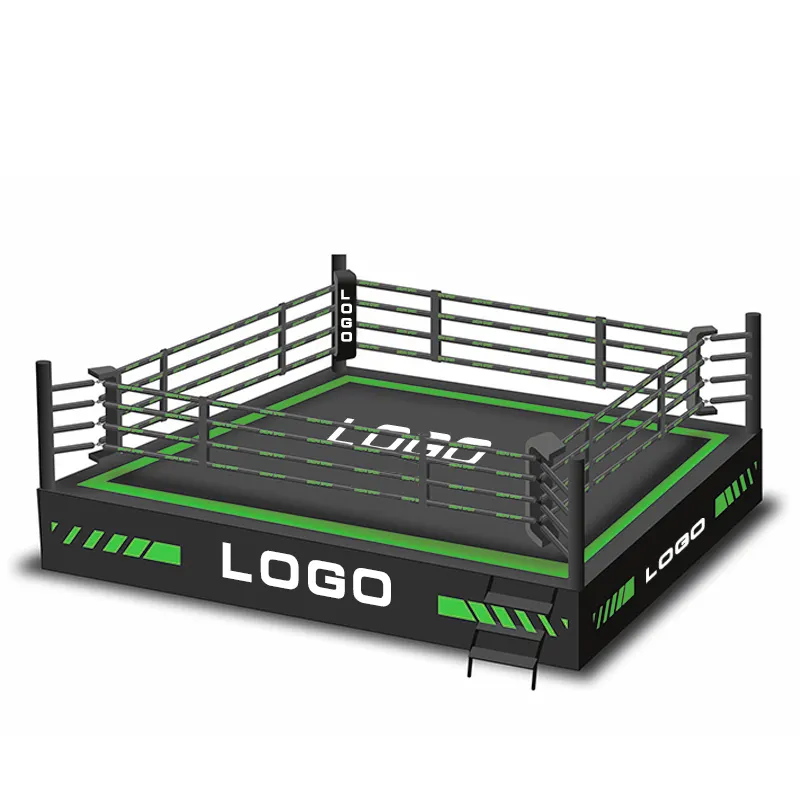 professional thai kick boxing inflatable boxing ring championship floor rings or wrestling fighting ring with platform