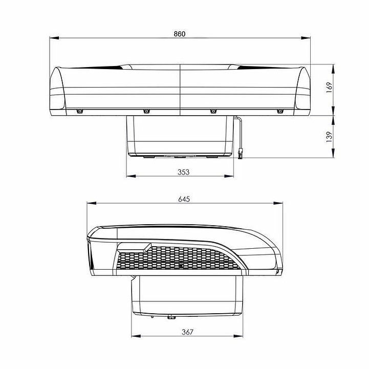 Dometic Special air conditioner for RV camping RTX2000 24V Automobile Air Conditioning