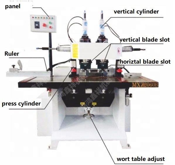 Door Lock Hole Wood Slot Mortising Machine door lock hole drilling milling machine