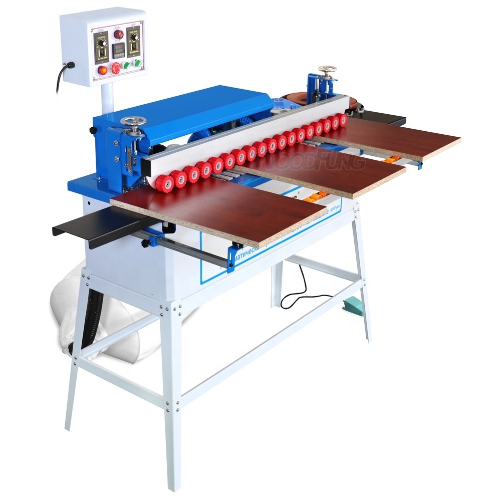 Woodfung MY07 Pro Auto Feeding Curved Edge Bander Woodworking Edging Banding Machine