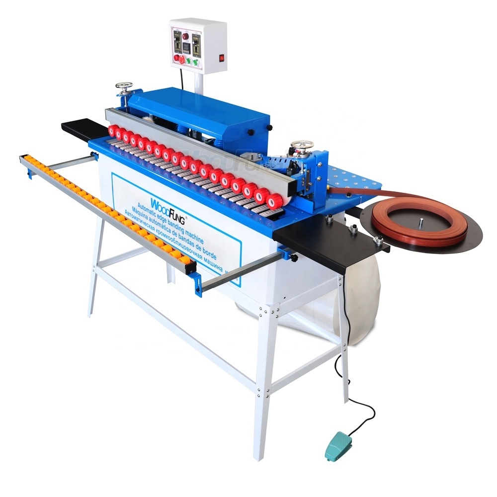 Woodfung MY07 Pro Auto Feeding Curved Edge Bander Woodworking Edging Banding Machine