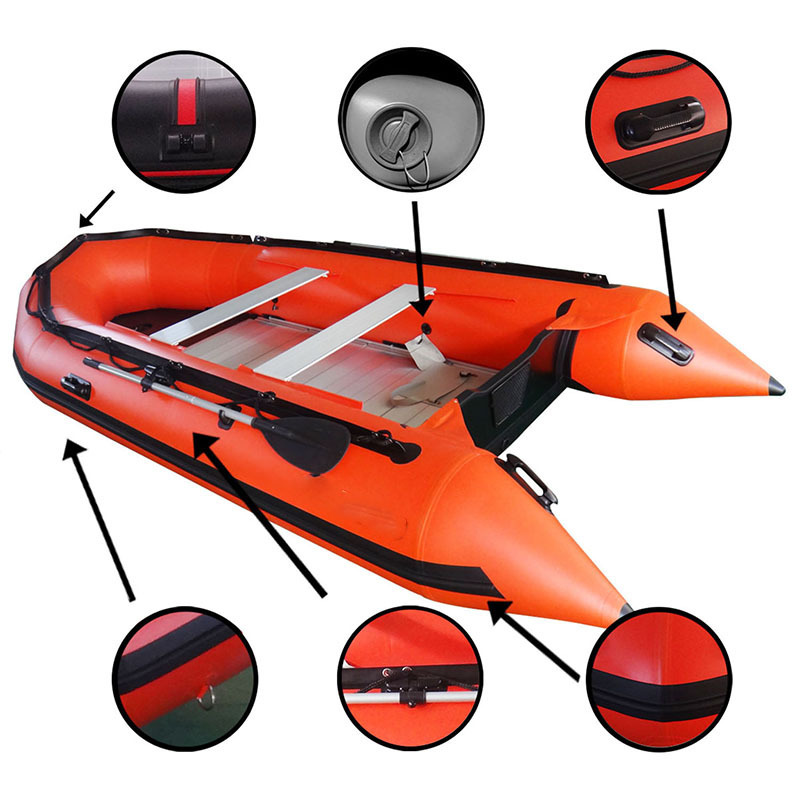 Hot Selling PVC Hypalon Inflatable Passenger Rubber Boat