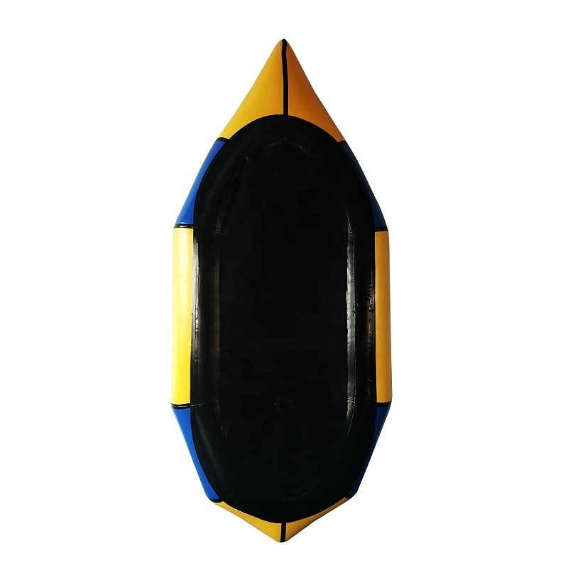 Raised floor tpu inflatable boat light weight kayak packraft