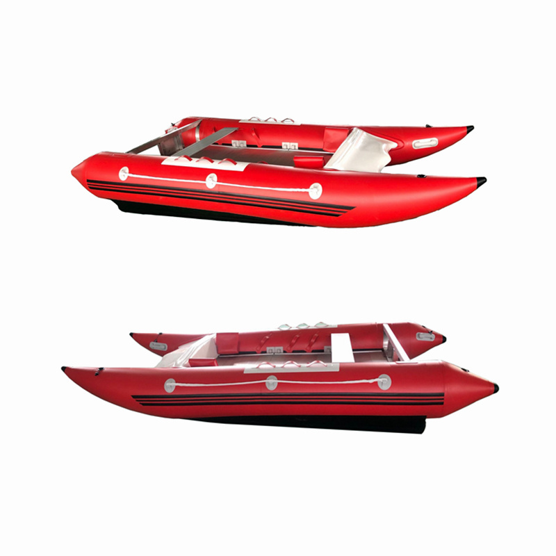 (CE) inflatable high speed catamaran boat catamaran fishing boat